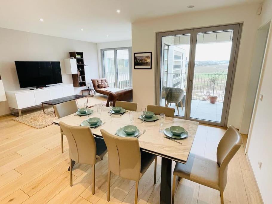 Luxury 3 Bedrooms Flat In The Heart Of Gasperich Terrace And Parking-cd2 Appartement Luxemburg